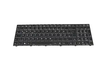 CVM18H960094301 Original Clevo Tastatur DE (deutsch) schwarz mit Backlight