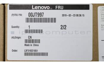 Lenovo 00JT997 Sheet,Bezel