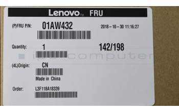 Lenovo 01AW432 COVER Base,BLACK,GFRP, Taiyi