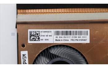 Lenovo 01ER497 HEATSINK Lüfter,UMA,Delta,WN-2