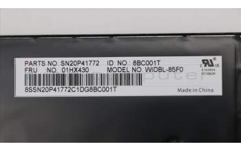 Lenovo 01HX430 NB_KYB Windu2 CHY BL-KB FR