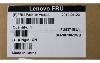 Lenovo 01YN436 NB_KYB FRU COMO FL,LTN,KB-BL,SV,IS