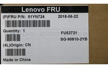 Lenovo 01YN724 NB_KYB FRU COMO NM,LTN,KB,SV,SI