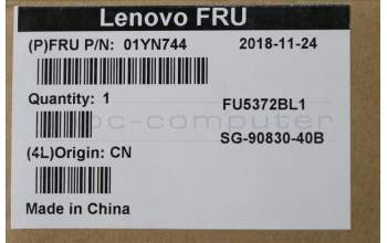 Lenovo 01YN744 NB_KYB FRU COMO NM,LTN,KB-BL,SV,BR