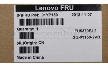 Lenovo 01YP150 NB_KYB FRU COMO SK,LTN,KB-BL,BK,JP