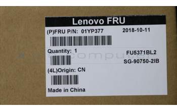 Lenovo 01YP377 NB_KYB FRU COMO FL,LTN,KB-BL,BK,IT