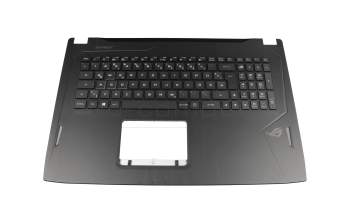 0KN1-3D2GE Original Pegatron Tastatur inkl. Topcase DE (deutsch) schwarz/schwarz mit Backlight