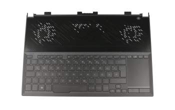 0KN1-641GE11 Original Pega Tastatur inkl. Topcase DE (deutsch) schwarz/schwarz mit Backlight