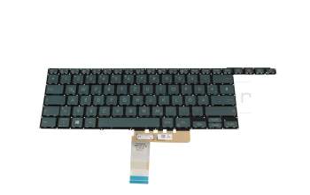 0KN1-9F1GE13 Original Pegatron Tastatur DE (deutsch) blau mit Backlight