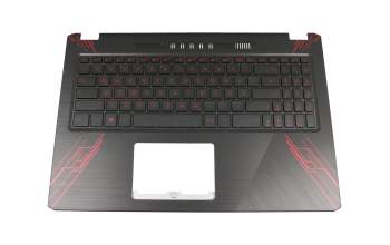 0KNB0-5603GE00 Original Chicony Tastatur inkl. Topcase DE (deutsch) schwarz/schwarz mit Backlight