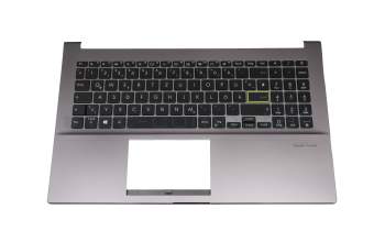 0KNB0-56GGE00 Original Asus Tastatur inkl. Topcase DE (deutsch) schwarz/grau mit Backlight