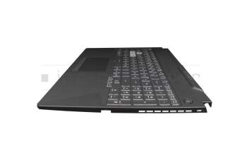 0KNR0-681MGE00 Original Asus Tastatur inkl. Topcase DE (deutsch) schwarz/transparent/schwarz mit Backlight