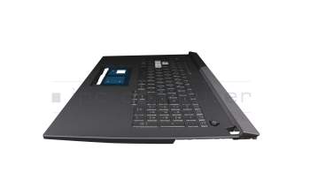 0KNR0-6917GE002209001FG Original Asus Tastatur inkl. Topcase DE (deutsch) schwarz/grau mit Backlight