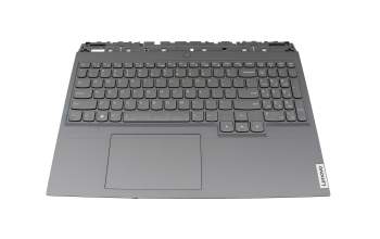 0N7K Original Lenovo Tastatur inkl. Topcase US (englisch) grau/grau mit Backlight