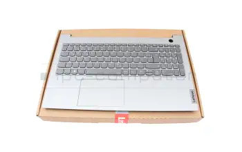 5CB1H88688 Original Lenovo Tastatur inkl. Topcase DE (deutsch) grau/grau mit Backlight