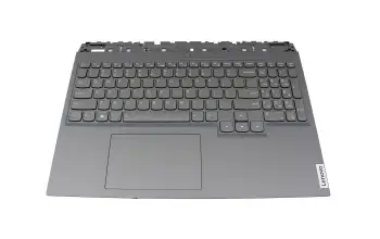 5CB1H71046 Original Lenovo Tastatur inkl. Topcase US (englisch) grau/grau mit Backlight