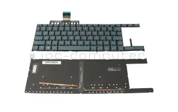 0KNB0-5622UI00 Original Asus Tastatur US (englisch) blau mit Backlight