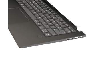 12470815 Original Lenovo Tastatur inkl. Topcase DE (deutsch) grau/grau