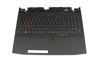 13N0-EXP03X1 Original Acer Tastatur inkl. Topcase DE (deutsch) schwarz/schwarz mit Backlight