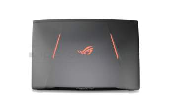 13N1-0XA0D01 Original Asus Displaydeckel inkl. Scharniere 43,9cm (17,3 Zoll) schwarz (rotes Logo)