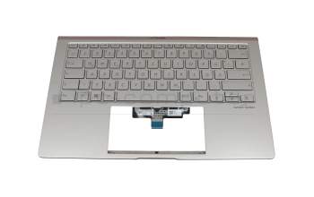 13NB0MP0M04011 Original Asus Tastatur inkl. Topcase DE (deutsch) silber/silber mit Backlight