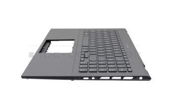 13NB0RX2AM0301 Original Asus Tastatur inkl. Topcase DE (deutsch) grau/grau mit Backlight