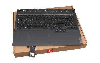 16292280 Original Lenovo Tastatur inkl. Topcase DE (deutsch) schwarz/schwarz mit Backlight RGB