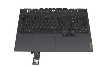 16292280 Original Lenovo Tastatur inkl. Topcase DE (deutsch) schwarz/schwarz mit Backlight RGB