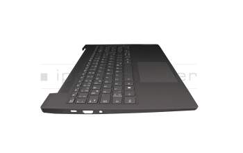 18066110 Original Lenovo Tastatur inkl. Topcase DE (deutsch) grau/grau mit Backlight