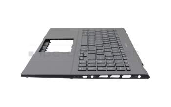 1KAHZZG010E Original Asus Tastatur inkl. Topcase DE (deutsch) grau/grau mit Backlight