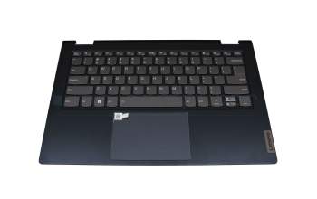 26P0299 Original Lenovo Tastatur inkl. Topcase US (englisch) grau/blau mit Backlight