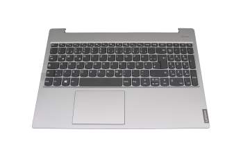 3255-002 Original Lenovo Tastatur inkl. Topcase DE (deutsch) grau/silber