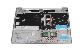 3255-002 Original Lenovo Tastatur inkl. Topcase DE (deutsch) grau/silber