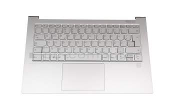 3390-001 Original Lenovo Tastatur inkl. Topcase DE (deutsch) silber/silber mit Backlight