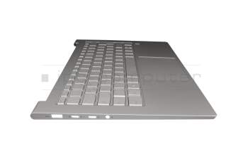 3390-001 Original Lenovo Tastatur inkl. Topcase DE (deutsch) silber/silber mit Backlight