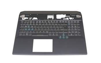 38F1PAM7601 Original Acer Tastatur inkl. Topcase DE (deutsch) schwarz/schwarz mit Backlight