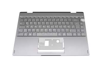 40070024 Original Medion Tastatur inkl. Topcase DE (deutsch) grau/grau