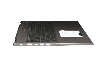 45M0CSCS000892 Original Acer Tastatur inkl. Topcase DE (deutsch) schwarz/silber mit Backlight