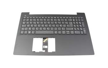 460.00B09.0004 Original Lenovo Tastatur inkl. Topcase FR (französisch) grau/grau