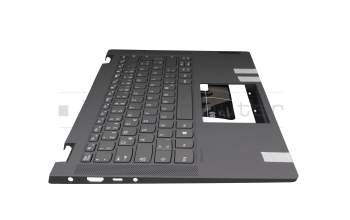 460.0MD0A.0001 Original Lenovo Tastatur inkl. Topcase DE (deutsch) dunkelgrau/grau (platinum grey)