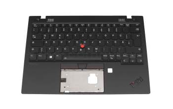 460.0RD06.0012 Original Lenovo Tastatur inkl. Topcase DE (deutsch) schwarz/schwarz mit Backlight und Mouse-Stick