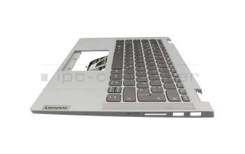 4600K100012 Original Lenovo Tastatur inkl. Topcase DE (deutsch) grau/grau mit Backlight