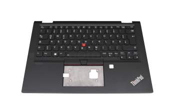 46K.0JHCS.0029 Original Lenovo Tastatur inkl. Topcase DE (deutsch) schwarz/schwarz mit Backlight und Mouse-Stick