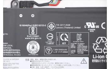 Lenovo 5B10X63141 BATTERY SP/A L19M4PG2 7.68V51Wh4cell