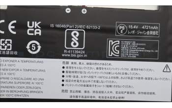 Lenovo 5B11F48159 BATTERY 4cell 71Wh 15.36V L21L4PE0 LG