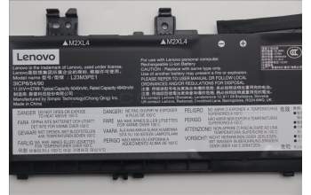 Lenovo 5B11M74076 BATTERY 3cell 57Wh 11.31V L23M3PE1 SP/A