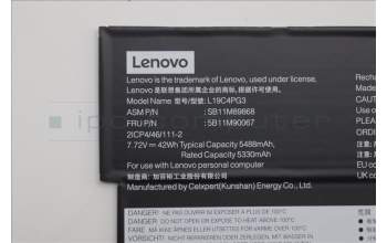 Lenovo 5B11M90067 BATTERY Internal, 4c 42Wh, LiIon, CXP