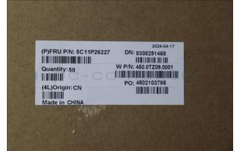 Lenovo 5C11P26227 CABLE FRU EDP CABEL,2-in-1 2.4T WLAN FR3