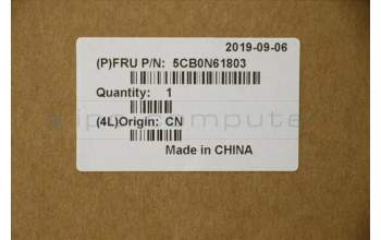 Lenovo 5CB0N61803 COVER LCD Cover(WIFI) B 80XF SW