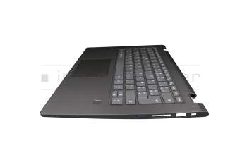 5CB0R47222 Original Lenovo Tastatur inkl. Topcase FR (französisch) grau/grau